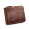 Luxury Leather RFID Mens Zipper Wallet With Coin Pocket 9