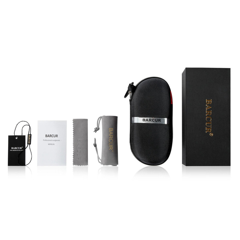 BARCUR Aluminum Vintage Mens Polarized Sunglasses 5