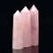 Natural Rose Quartz And Amethyst Crystal Wand Point 12