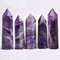 Natural Rose Quartz And Amethyst Crystal Wand Point 17