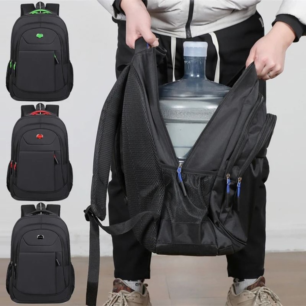 Mens Waterproof Oxford Business Travel Backpack 4