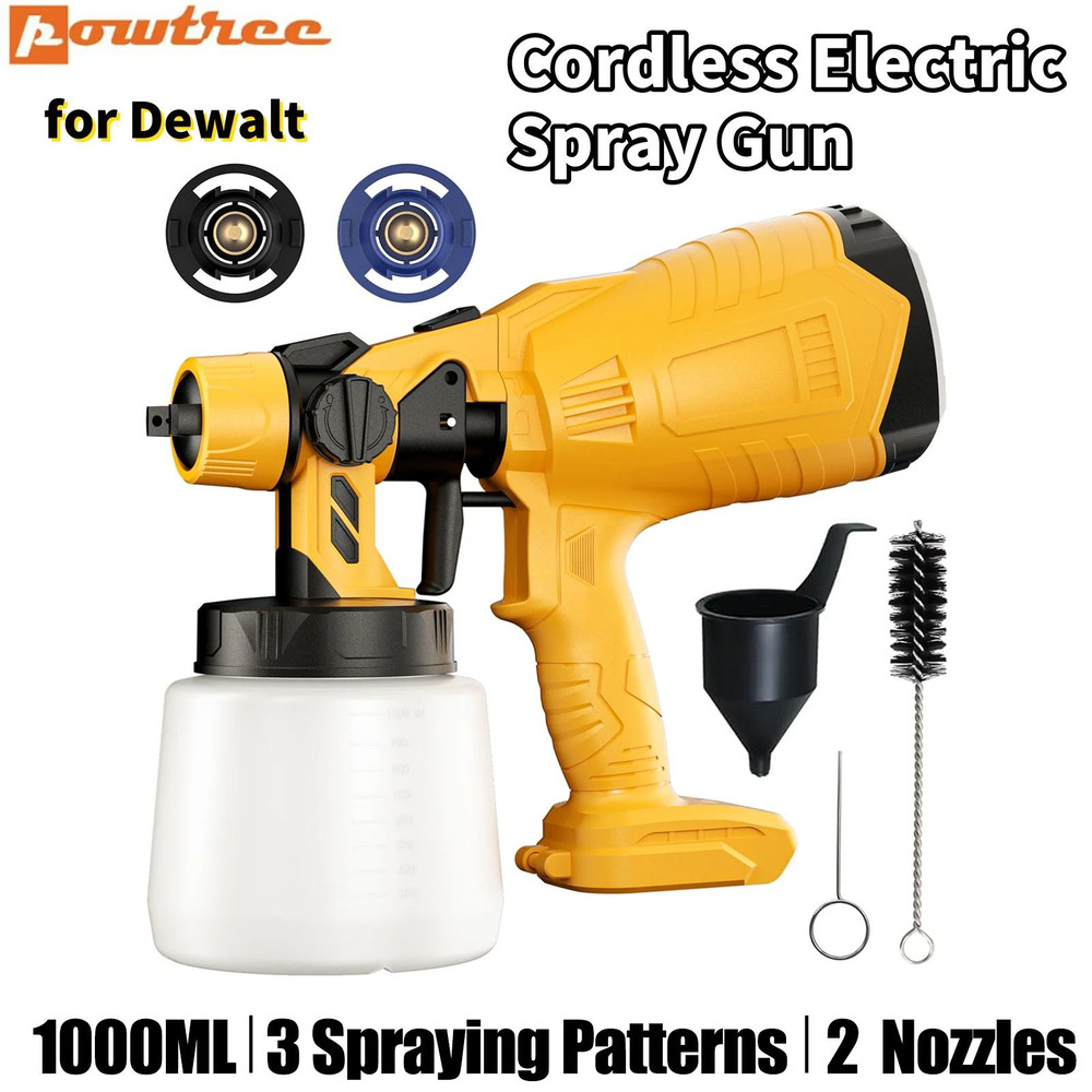 Cordless Paint Sprayer For Dewalt 18V 20V Battery 800ML 0