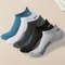 Mens Breathable Ankle Socks 5 Pair Set 7