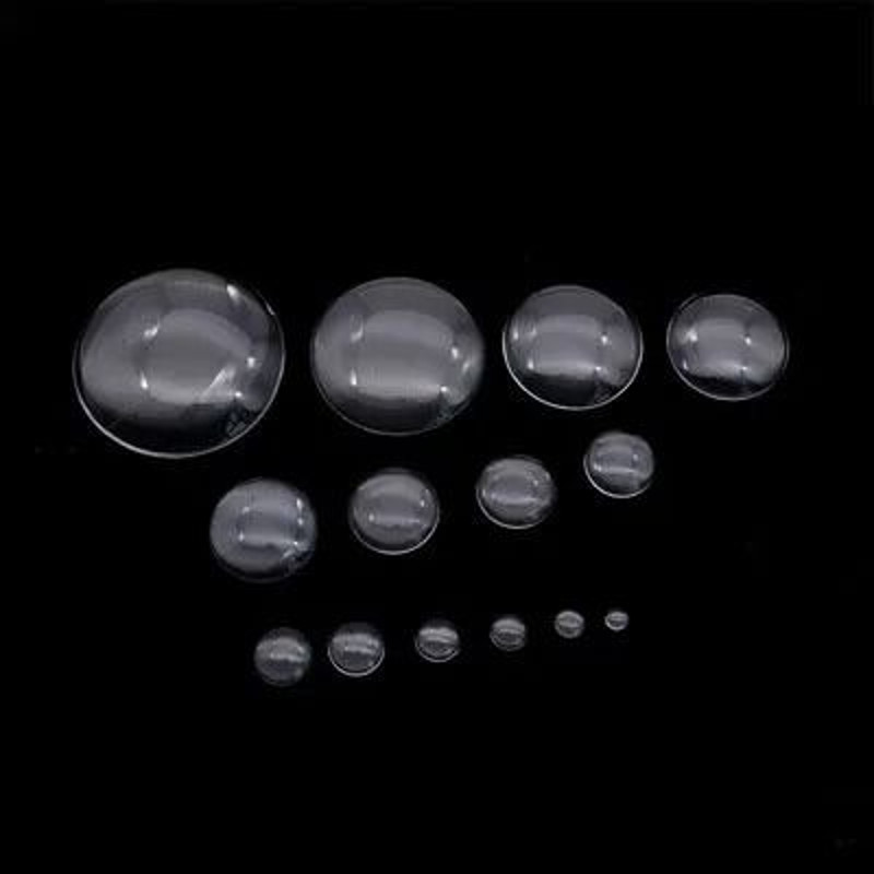 Aclovex Round Flat Back Glass Cabochon For DIY Jewelry 1