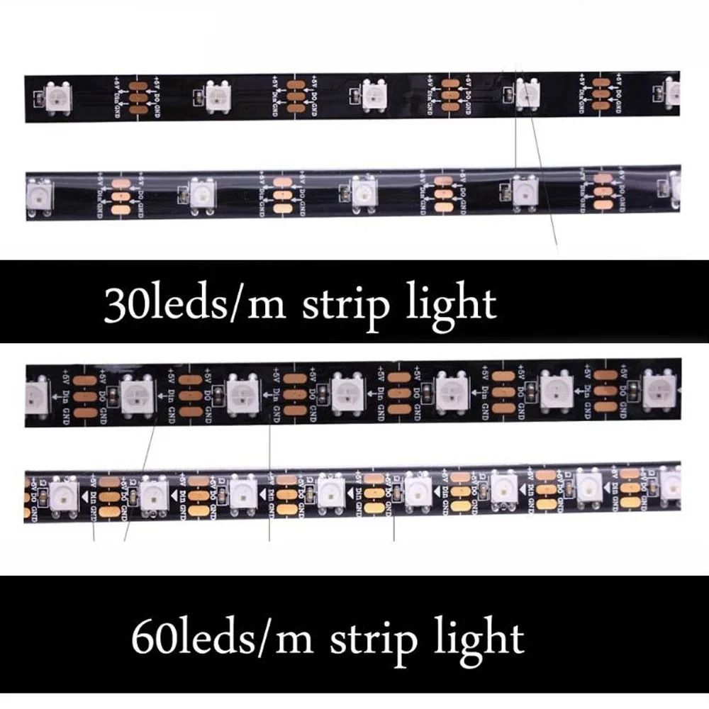 Addressable Rainbow WS2812B LED Strip Light 5V 2