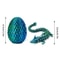 Articulated Dragon Egg 3D Printed Desktop Ornament 4