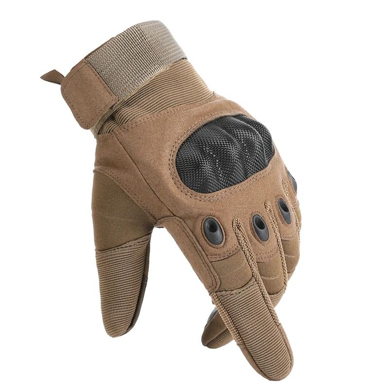 Touch Screen Tactical Gloves With Hard Knuckle Protection 21
