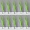 Artificial Grass Bush Decorative Green Plants For Home Decoration 19