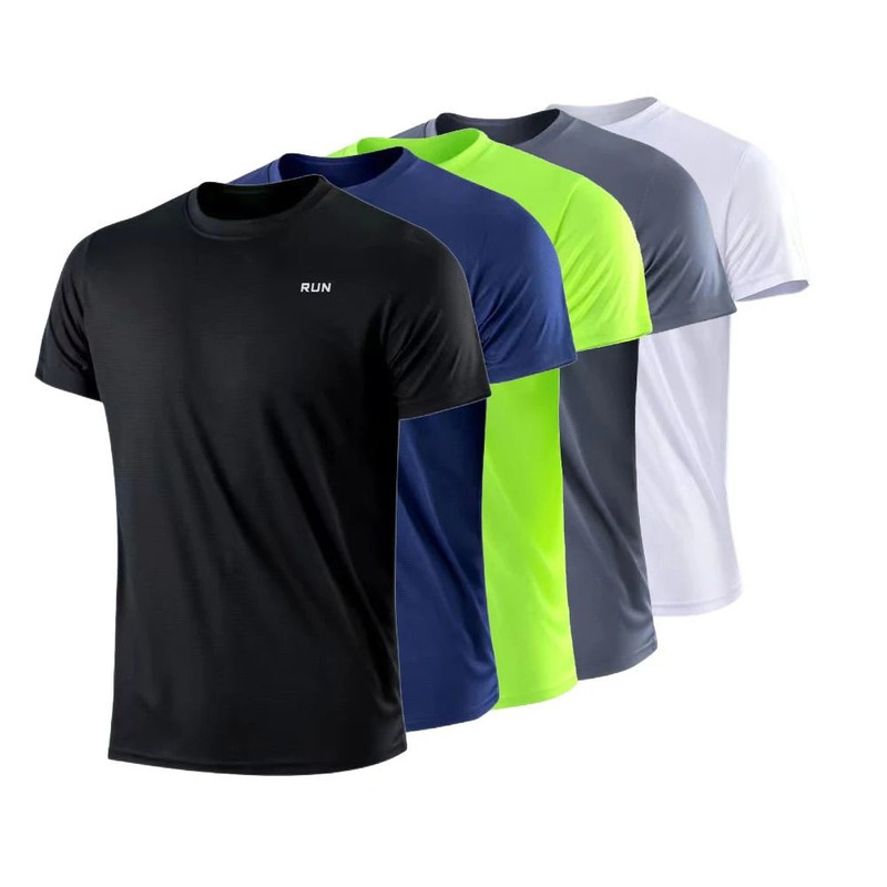Mens Quick Dry Moisture Wicking Gym TShirt 0