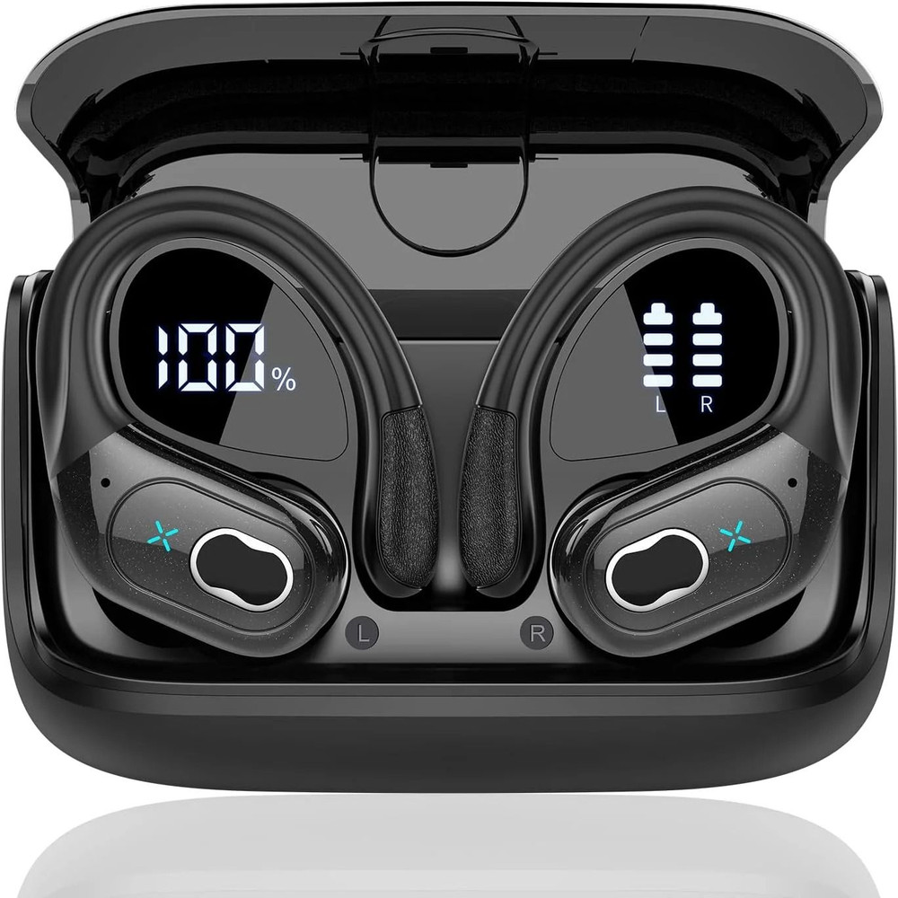 TWS Sports Bluetooth Earbuds LED Touch Headset 0