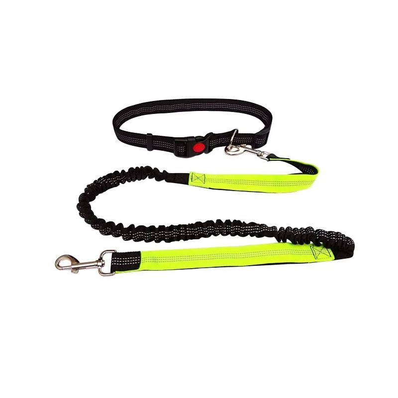 Hand Free Dog Leash Waist Belt Chest Strap Set 7