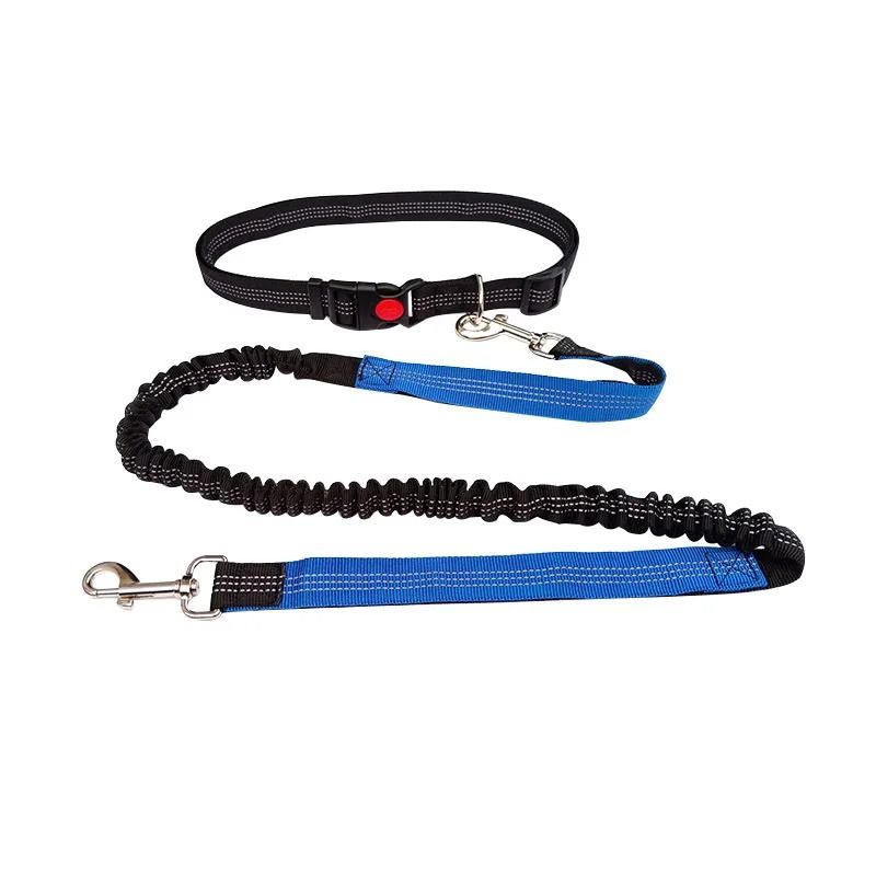 Hand Free Dog Leash Waist Belt Chest Strap Set 8