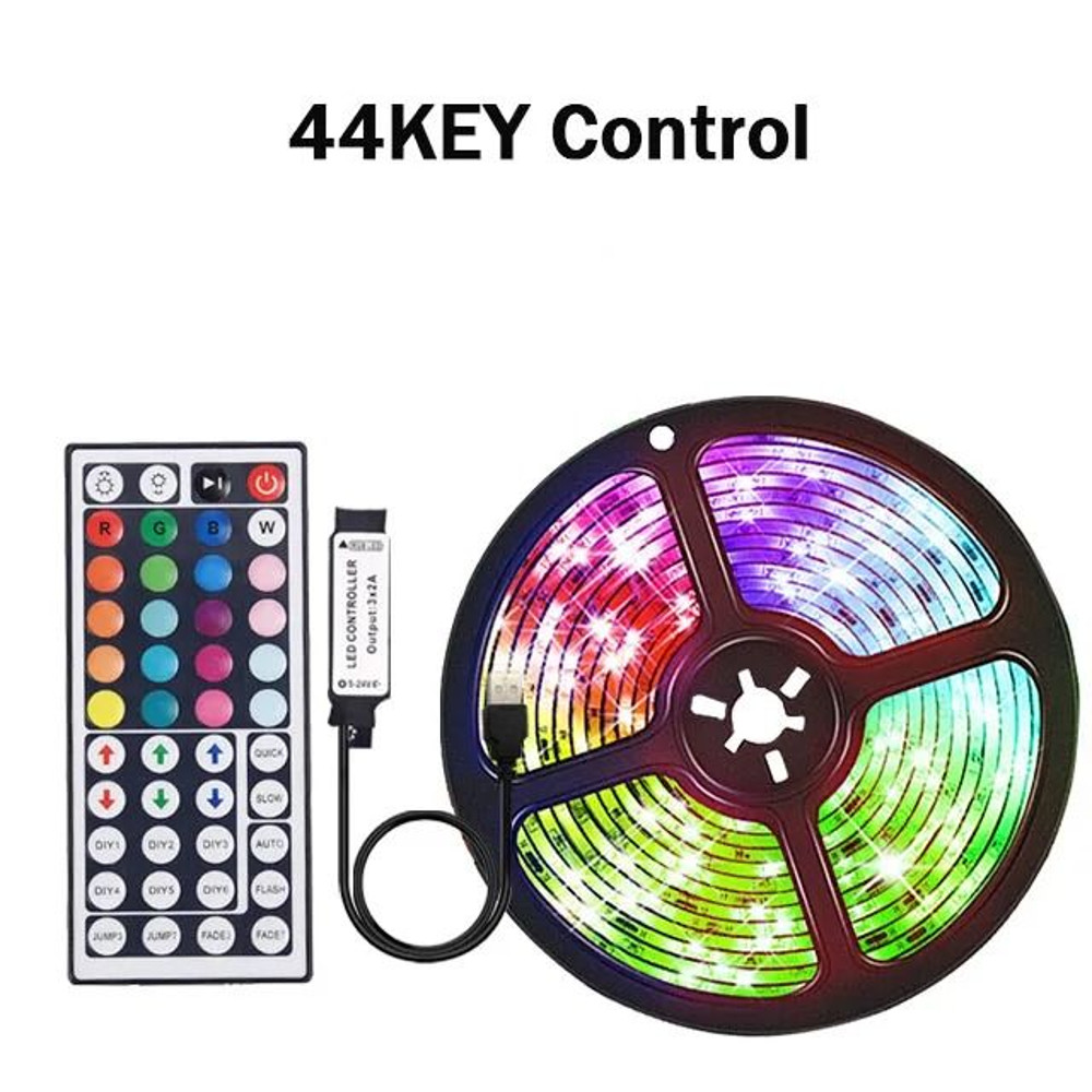 USB LED Strip Lights Tuya RGB 5050 Color Changing Tape 8