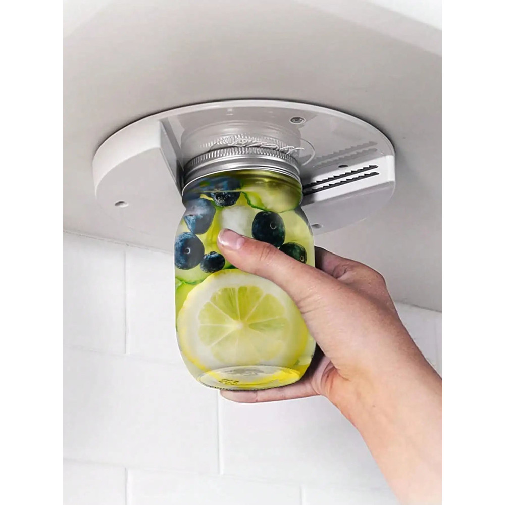 Circular Cabinet Can Opener Table Bottom Mount 0