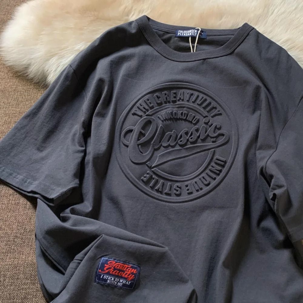 Vintage 3D Print Steel Seal Short Sleeve T Shirt 0