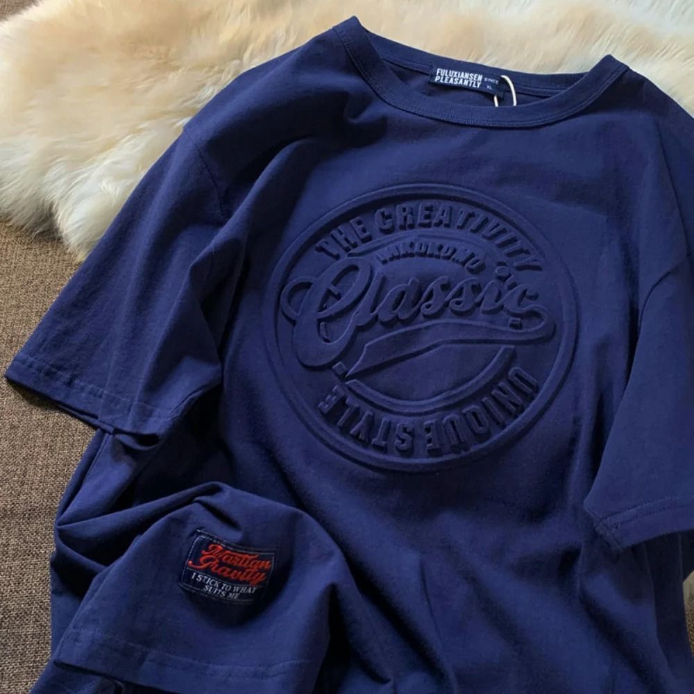 Vintage 3D Print Steel Seal Short Sleeve T Shirt 2