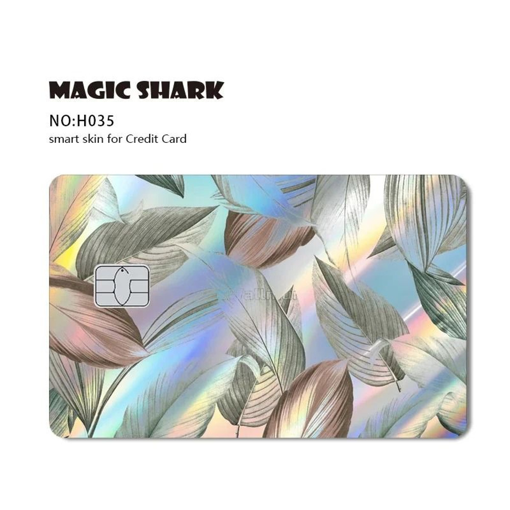 Magic Shark Holographic Skull Panda Sticker For Cards 9