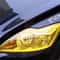 Golden Yellow PVC Car Headlight And Taillight Tint Film 2