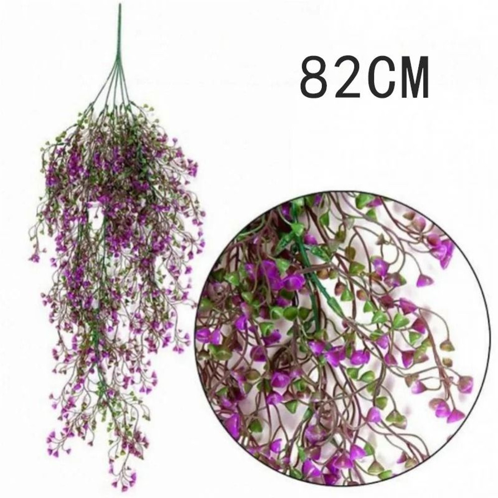 Artificial Vines Wall Hanging Rattan Leaves Ivy 12