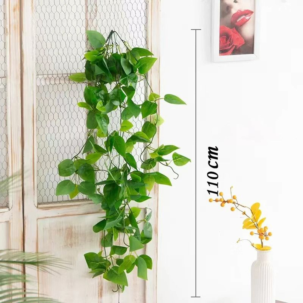 Artificial Vines Wall Hanging Rattan Leaves Ivy 13