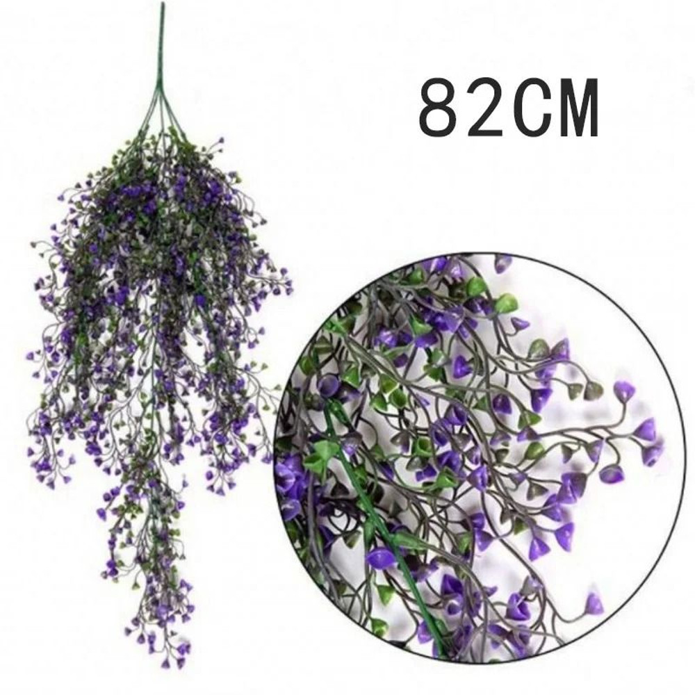 Artificial Vines Wall Hanging Rattan Leaves Ivy 14