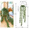Artificial Vines Wall Hanging Rattan Leaves Ivy 17
