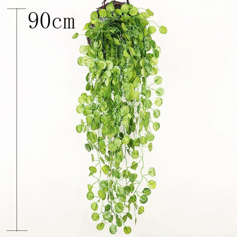 Artificial Vines Wall Hanging Rattan Leaves Ivy 6