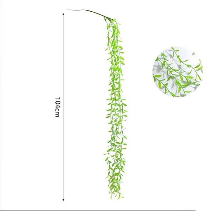 Artificial Vines Wall Hanging Rattan Leaves Ivy 20