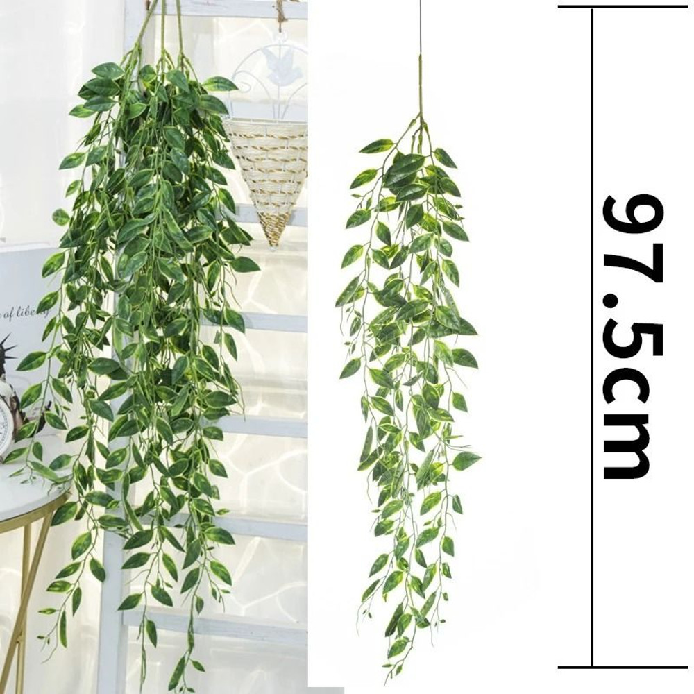 Artificial Vines Wall Hanging Rattan Leaves Ivy 23