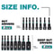 16 Piece Magnetic Nut Driver Set SAE For Impact Drill 1
