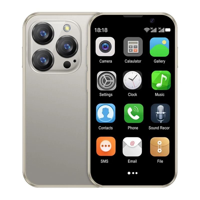 Mini Android Smartphone 3G WCDMA Dual SIM 2GB RAM 16GB ROM With 3 Inch Display 6