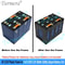 12V Battery Frame For CATL EVE Lifepo4 Cells With Flame Retardant ABS Plastic Holder And Latches 5