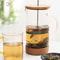 French Press Coffee Pot With High Borosilicate Glass And Built In Filter 2