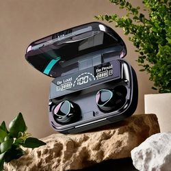 original m10 bluetooth wireless earbuds with noise cancellation