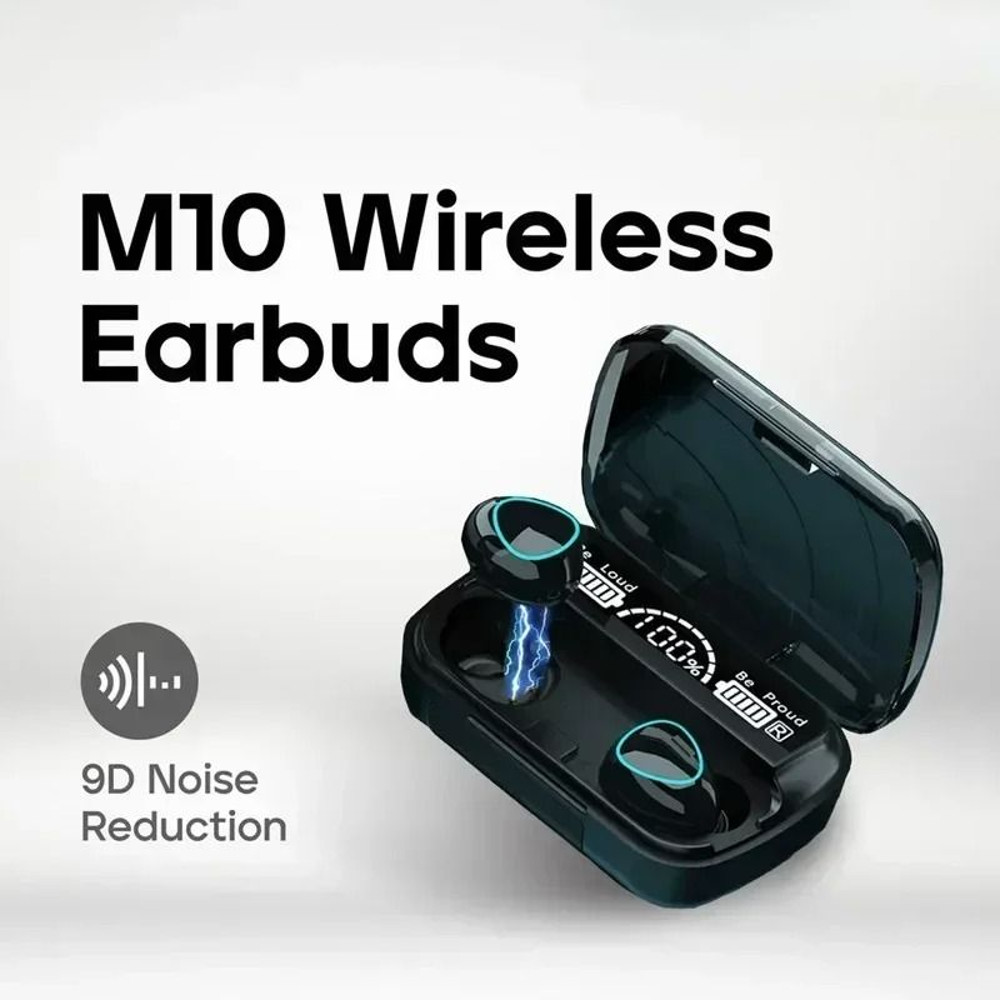 Original M10 Bluetooth Wireless Earbuds With Noise Cancellation 1