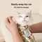 Cat Grooming Wrap Self Adherent Swaddle For Nail Clipping 2