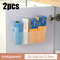 Non Perforated Cling Film Rack For Cabinet Door Organizer 13