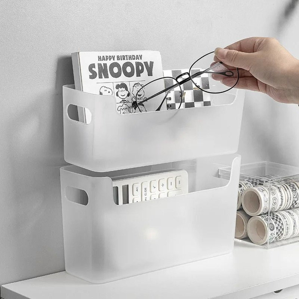 Non Perforated Cling Film Rack For Cabinet Door Organizer 3