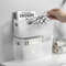 Non Perforated Cling Film Rack For Cabinet Door Organizer 3