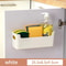 Non Perforated Cling Film Rack For Cabinet Door Organizer 7