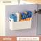 Non Perforated Cling Film Rack For Cabinet Door Organizer 8