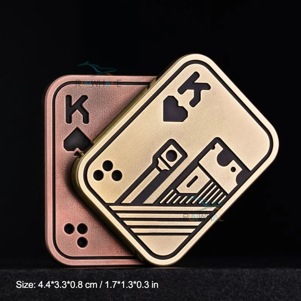 EDC Push Slider Metal Fidget Toy Anti Stress Portable Pop Slider 6