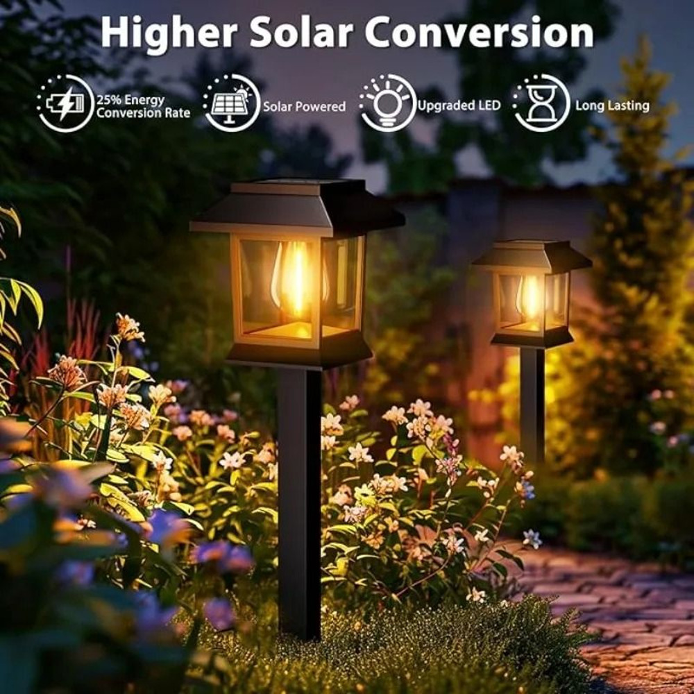 Outdoor Garden Solar Waterproof Sign Landscape Decoration 1