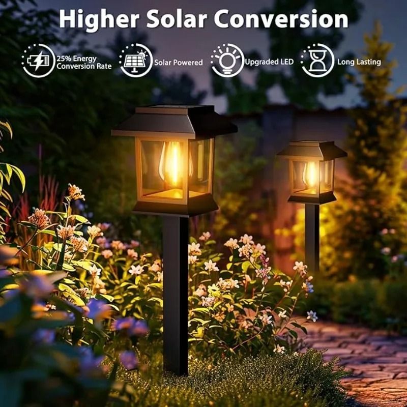 Outdoor Garden Solar Waterproof Sign Landscape Decoration 1