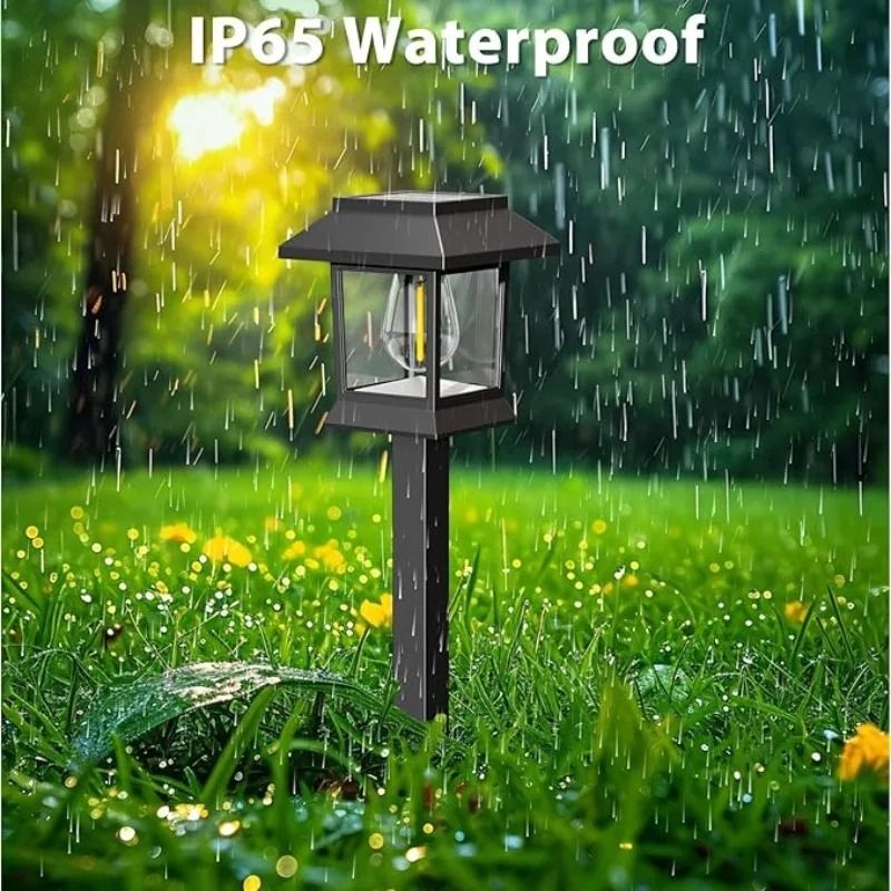 Outdoor Garden Solar Waterproof Sign Landscape Decoration 2