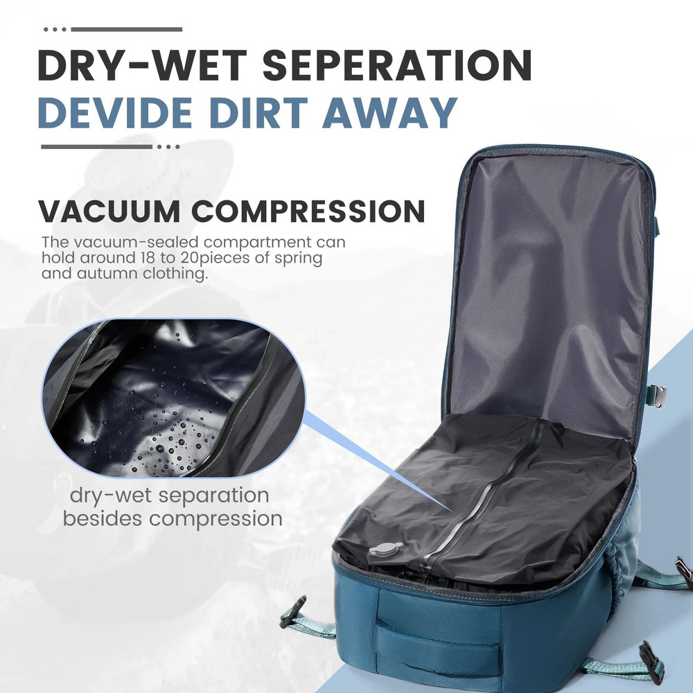 Ryanair Cabin Bag Vacuum Compression Backpack For Travel 2