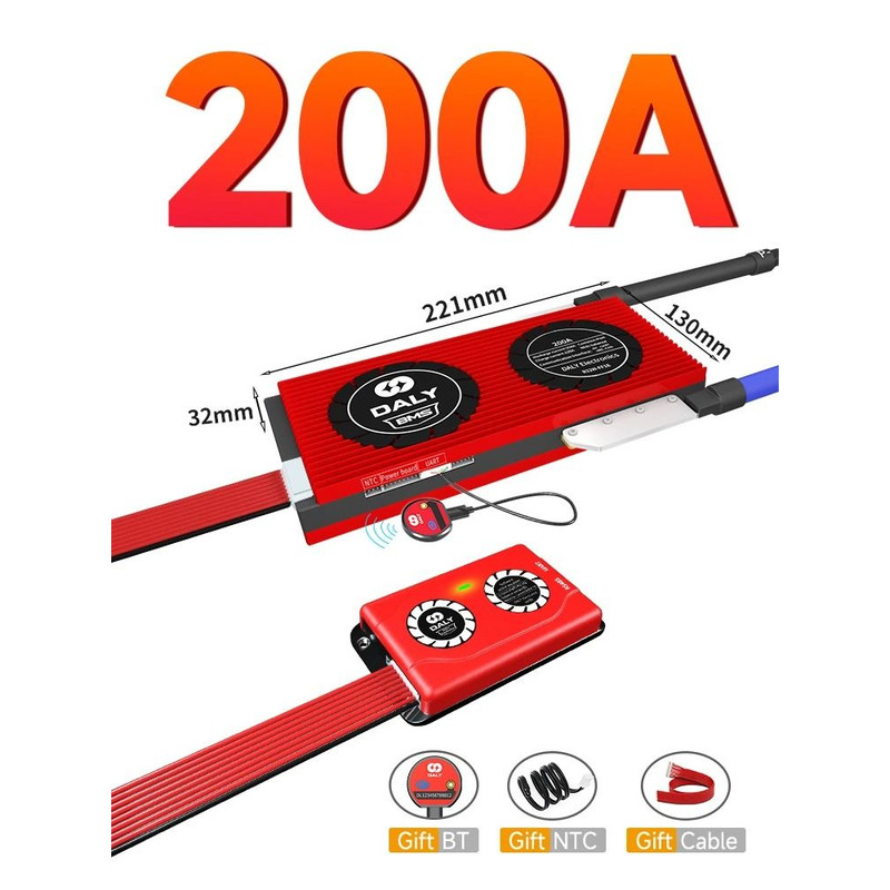 Daly Smart BMS With Active Balancer For Lifepo4 And Li Ion Batteries 10