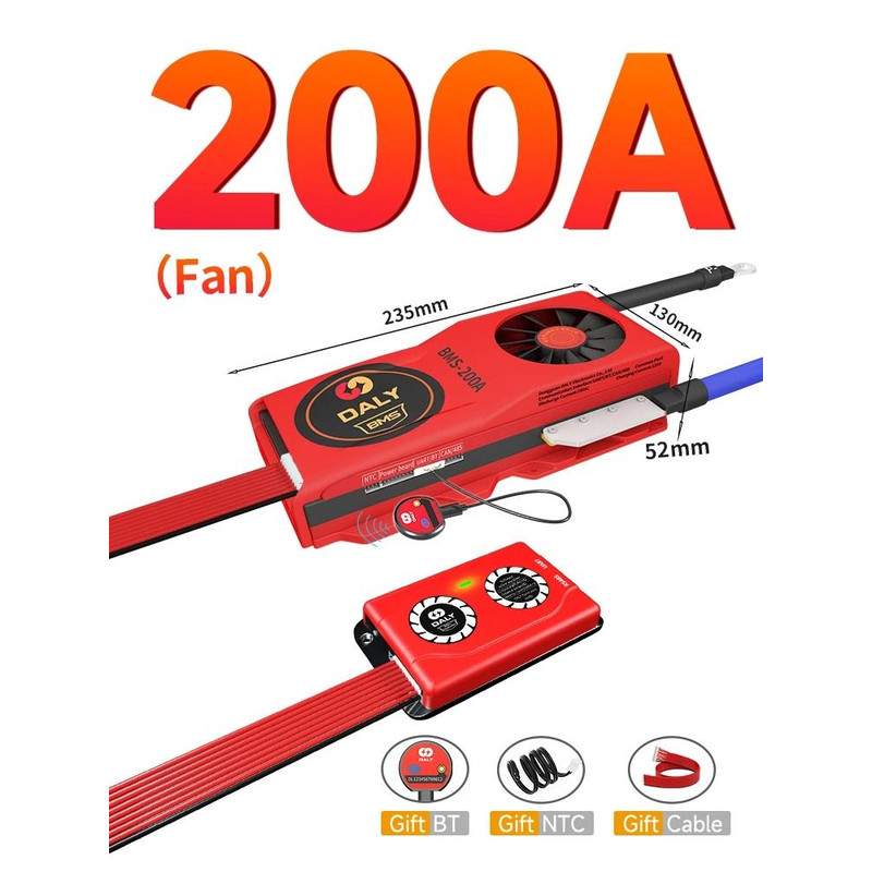 Daly Smart BMS With Active Balancer For Lifepo4 And Li Ion Batteries 13