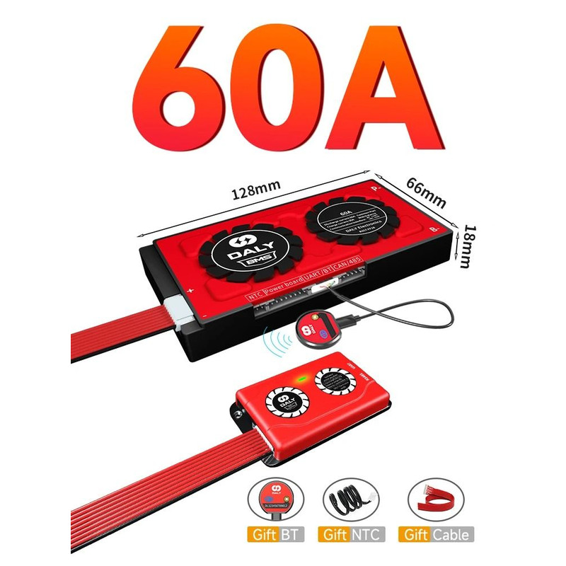 Daly Smart BMS With Active Balancer For Lifepo4 And Li Ion Batteries 6