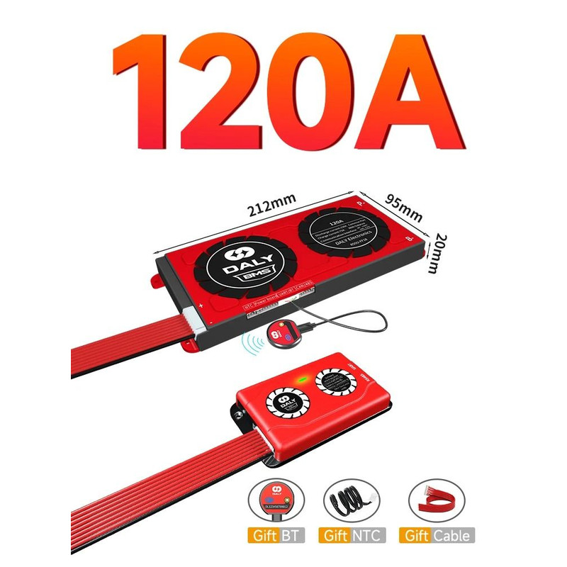 Daly Smart BMS With Active Balancer For Lifepo4 And Li Ion Batteries 8
